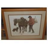 James Bama Signed Young Sheepherder 182/1500