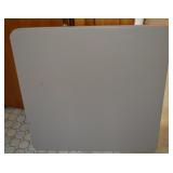 Sudden Comfort Folding Card Table Buff Lace