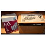 Vtg Audiovox Trans US Cellular Phone + AT&T Fax