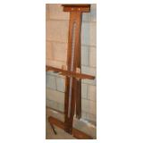 Vintage Wooden Easel 51.5" Tall
