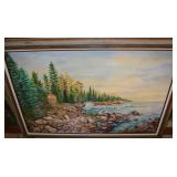 Sue Phillipson Signed Original Acrylic on Canvas