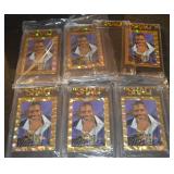 (6) 1993 Sports Stars USA Shaq Gold Prizm Cards