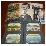 Vintage Post Card Lot w/ Travel & XL Lincoln +