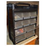 10 Drawer Vertical Storage System 18" Tall