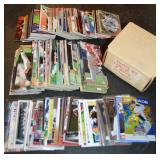 Mixed Baseball Cards Lot w/ 89 Topps Large, Extra