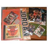 Basketball Collectibles Lot w/ Michael Jordan Fan