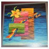 Richard Kapugi Signed Framed Original on Board