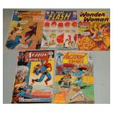 (5) DC Comic Books: Wonder Woman, Detective &