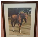 1973 Tony Leonard Signed LE 2765/3500 Framed