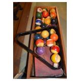 Box full of Billiards Balls +