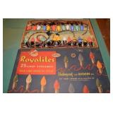 Vtg Royal Electric Royalites 25 Light Streamer Set