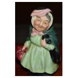 Vtg Royal Doulton Porcelain Figure Sairey Gamp