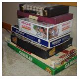 Board Games Lot: Backgammon, Gambler, Scrabble+