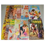 (12) Vtg Comic Books: The Phantom, Secret