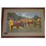 Dave Barnhouse Signed Horsepower 124/1000 Framed