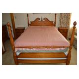 Vtg Kling French Provincial-style Full Size Bed