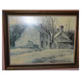 Frank M Hamilton Autumn Days Cardboard Print