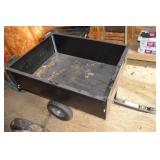 Agri-Fab 10cuft Universal Hitch Utility Steel Cart