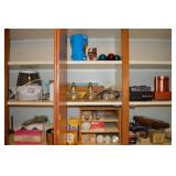 Laundry Room 3 Section Cabinet Contents Lot: