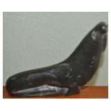 1974 Canada Eskimo Art Carved Soapstone Walrus