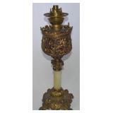Antique Bradley & Hubbard Gilt Brass Banquet