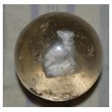 Antique 35.25mm Sulphide Rabbit Glass Marble