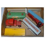 Vtg Keystone Wood Truck Set in Original Box