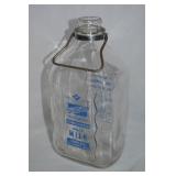 Vintage Glass 1/2 Gallon Dairyland DSM IA Milk