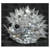 Swarovski Crystal Hedgehog Figurine 1 5/8" L