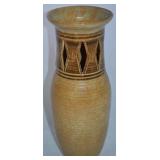 Vtg Moore Signed Art Pottery Vase 12" Tall
