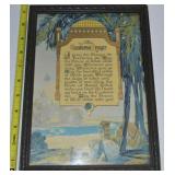 1924 A Buzza Motto The Easterns Prayer to Allah