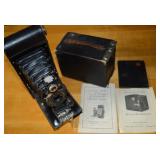 (2) Antique Kodak Cameras w/ Box & 2A Folding