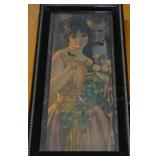 Gene Pressler Beauty Gained..Love Retained Framed