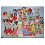 Large Lot of Vintage Valentine