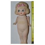 Vtg Japan Porcelain Handpainted Articulated Arms