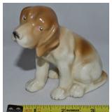 Vtg Erphila Germany Ceramic Dog Figure 3 5/8" tall