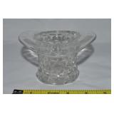 Vtg Fostoria American Glass Top Hat Vase 4 7/8"