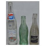 (3) Vtg Soda Bottles: Marshalltown Coca Cola,