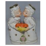 Vtg Japan Ceramic "October" No 2001 Jack o Lantern