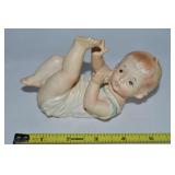 Vtg Porcelain Piano Baby No 1467 Lying Down