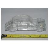 Vintage Glass Sedan Car Candy Container