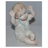 Vtg Porcelain Piano Baby Japan #U-5649 Boy