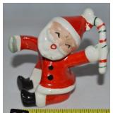 1957 Napco BX2746 Santa Claus Candy Cane
