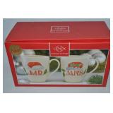 Lenox Home for the Holidays Santa & Mrs Claus