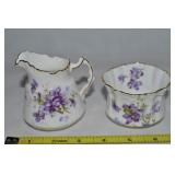 Hammersley Fine China Victorian Violets Creamer