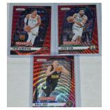 2024-25 Panini Prizm Monopoly Red Prizm Cards: