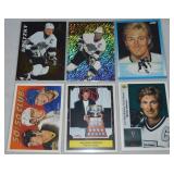 (6) Wayne Gretzky NHL Hockey Cards