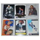 (6) Wayne Gretzky NHL Hockey Cards w/Black
