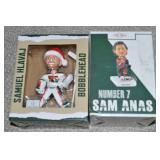 (2) Iowa Wild Hockey Bobbleheads: Samuel