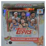 2025-26 Topps Holiday Basketball Full Open Box